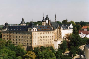Schloss - Ansicht vom Theater aus